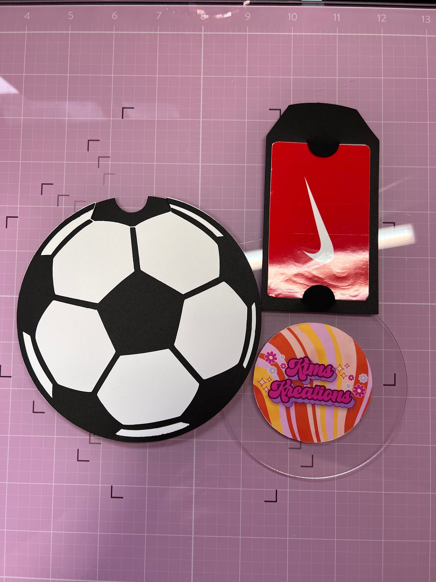 Soccer Ball Money/card holder