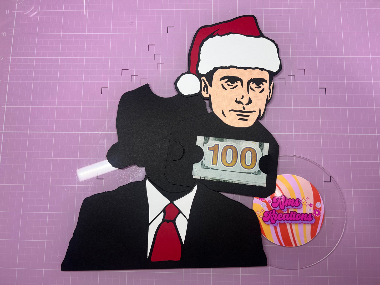 Xmas Office Money/Card Holder