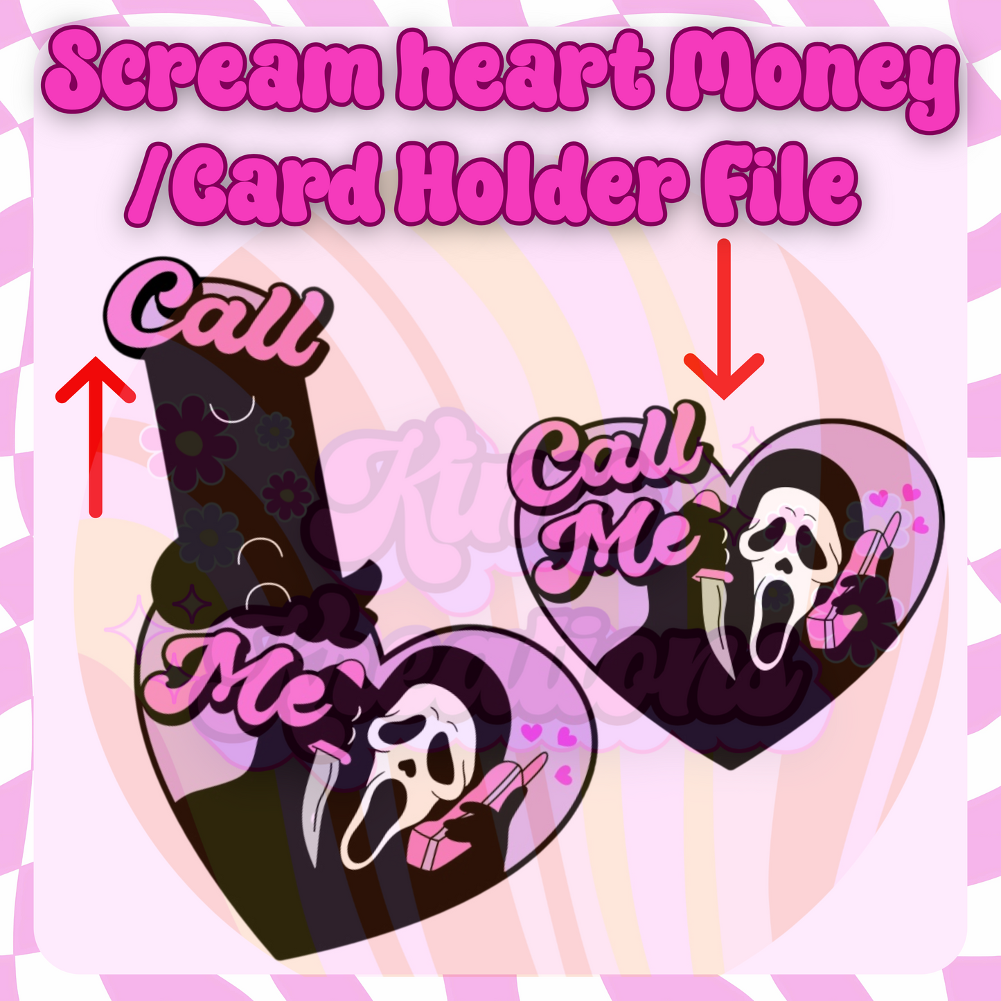 DIGITAL Scream heart
