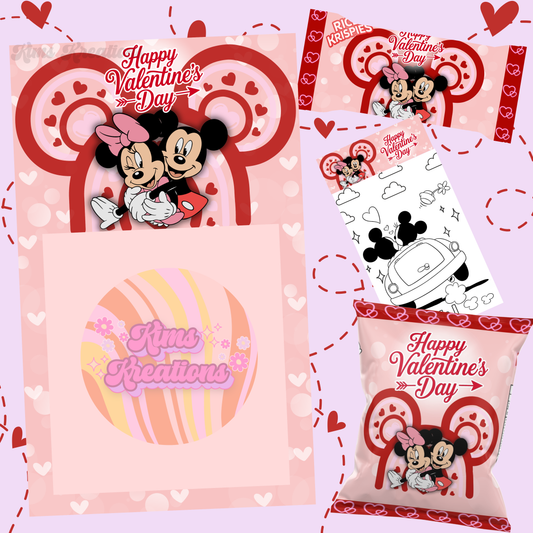 Mouse Jumbo Card Template