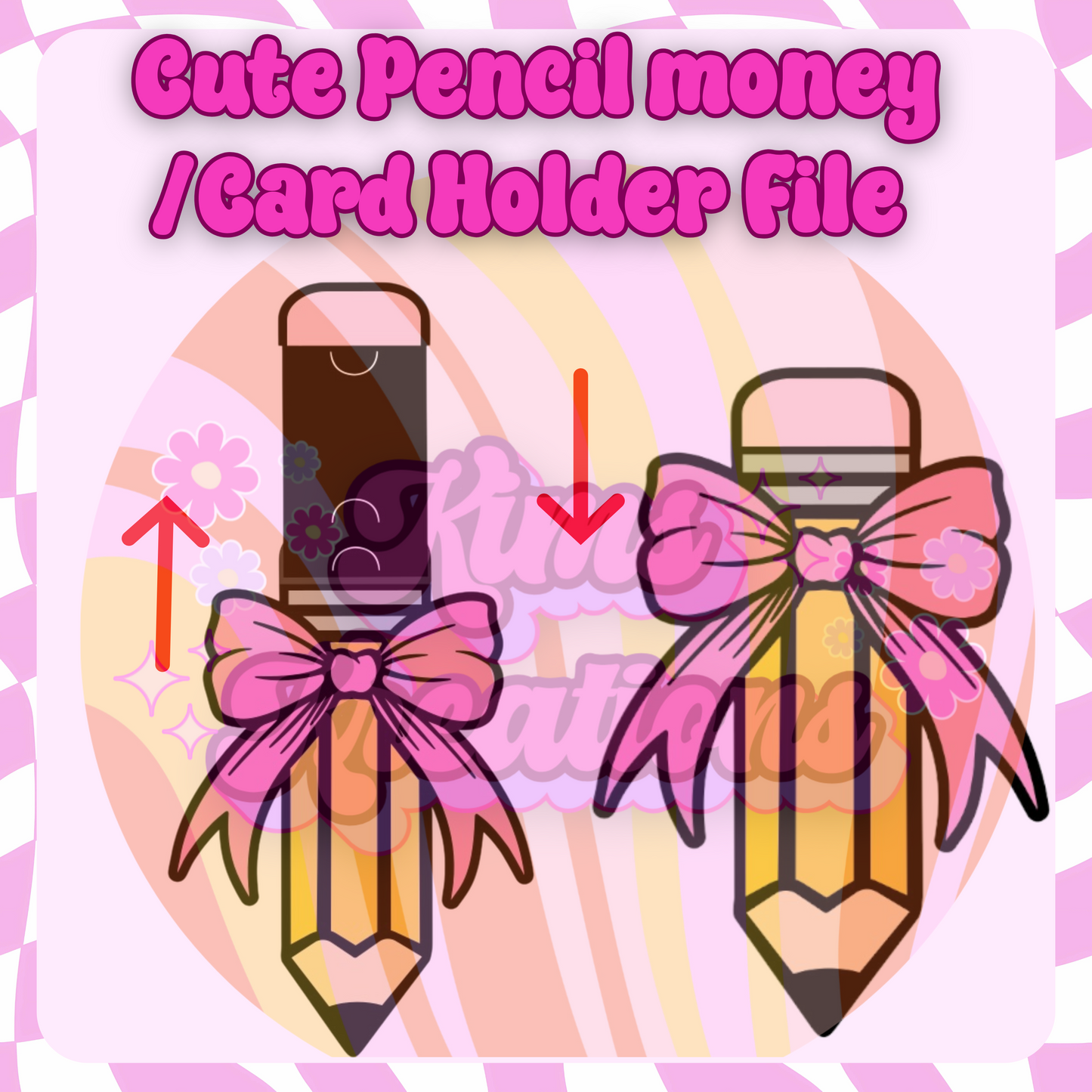 DIGITAL Cute Pencil