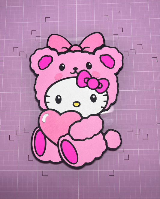 Hk teddy money/ card holder