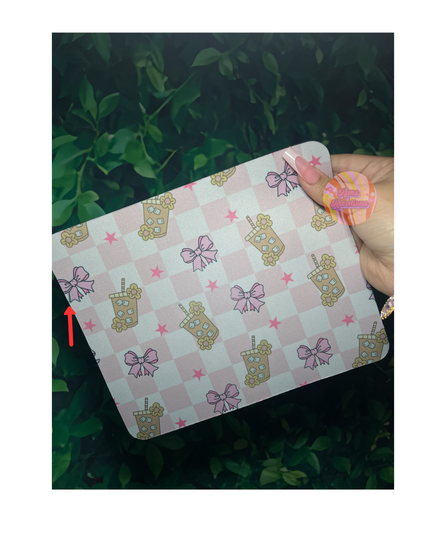 Coffee n bows Mouse Pad