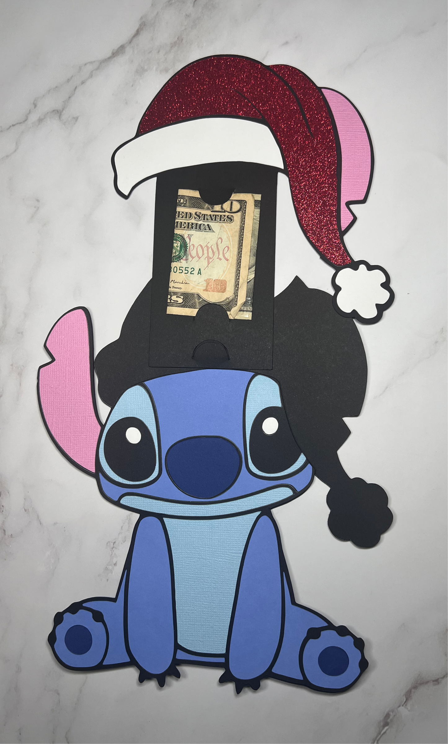 Stitch xmas money/card holder 💙