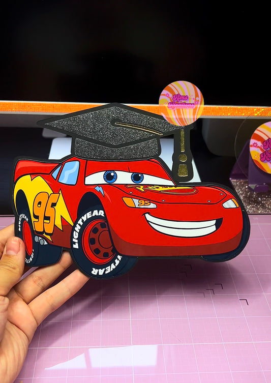 Lightning Car Money/card holder