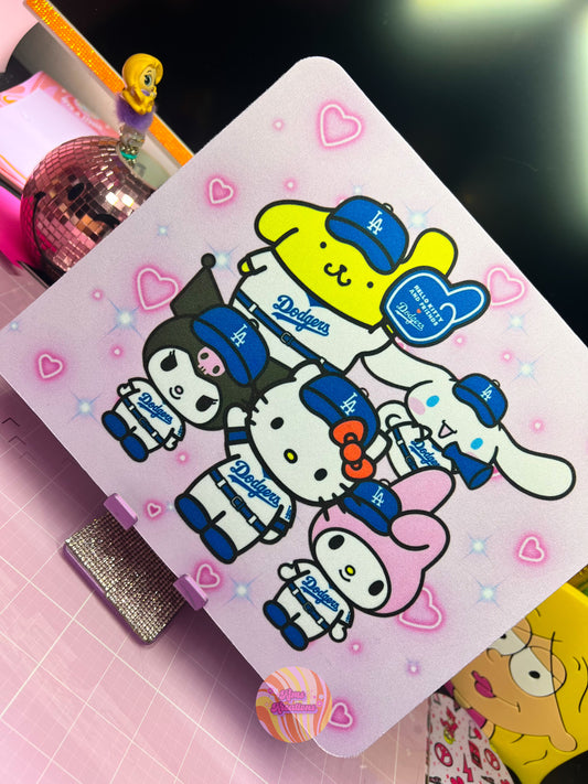 LA Kitty Baseball Mouse Pad