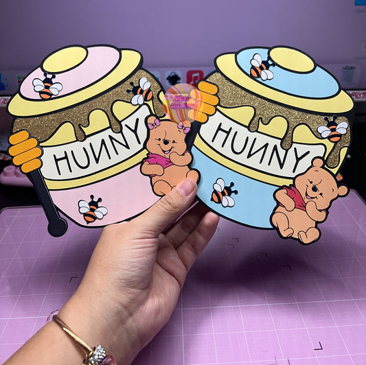 Honey Jar Money/Card Holder