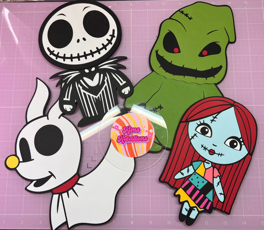 Nightmare before Christmas money/ card collection 🖤