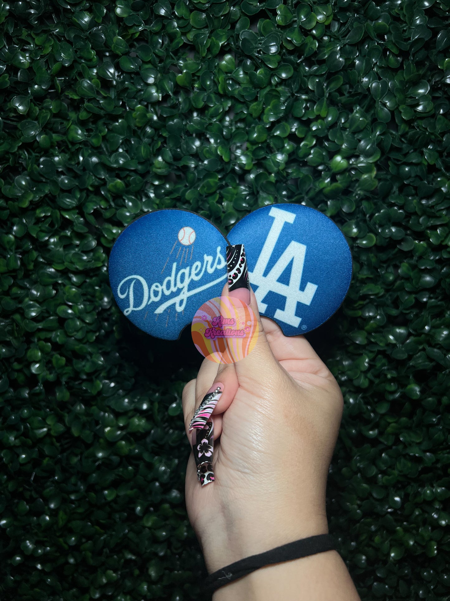 LA Baseball Car Coasters