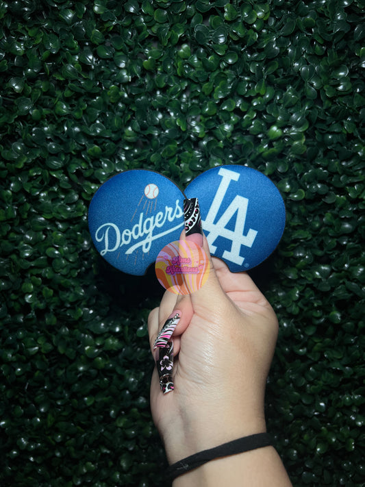 LA Baseball Car Coasters