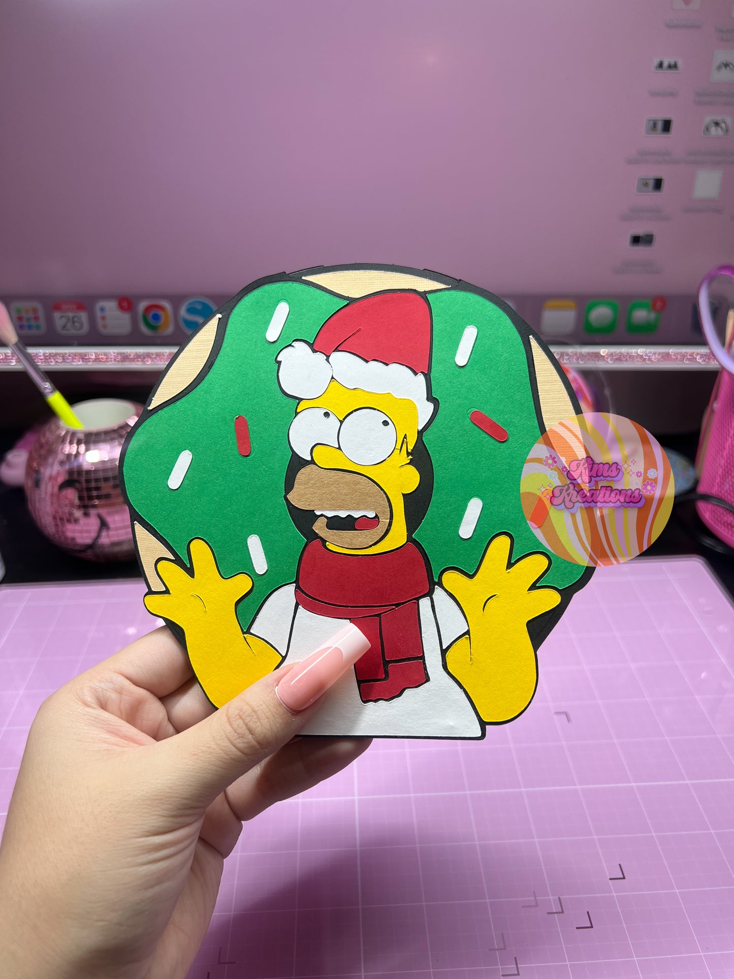 Xmas Homer Money/Card Holder