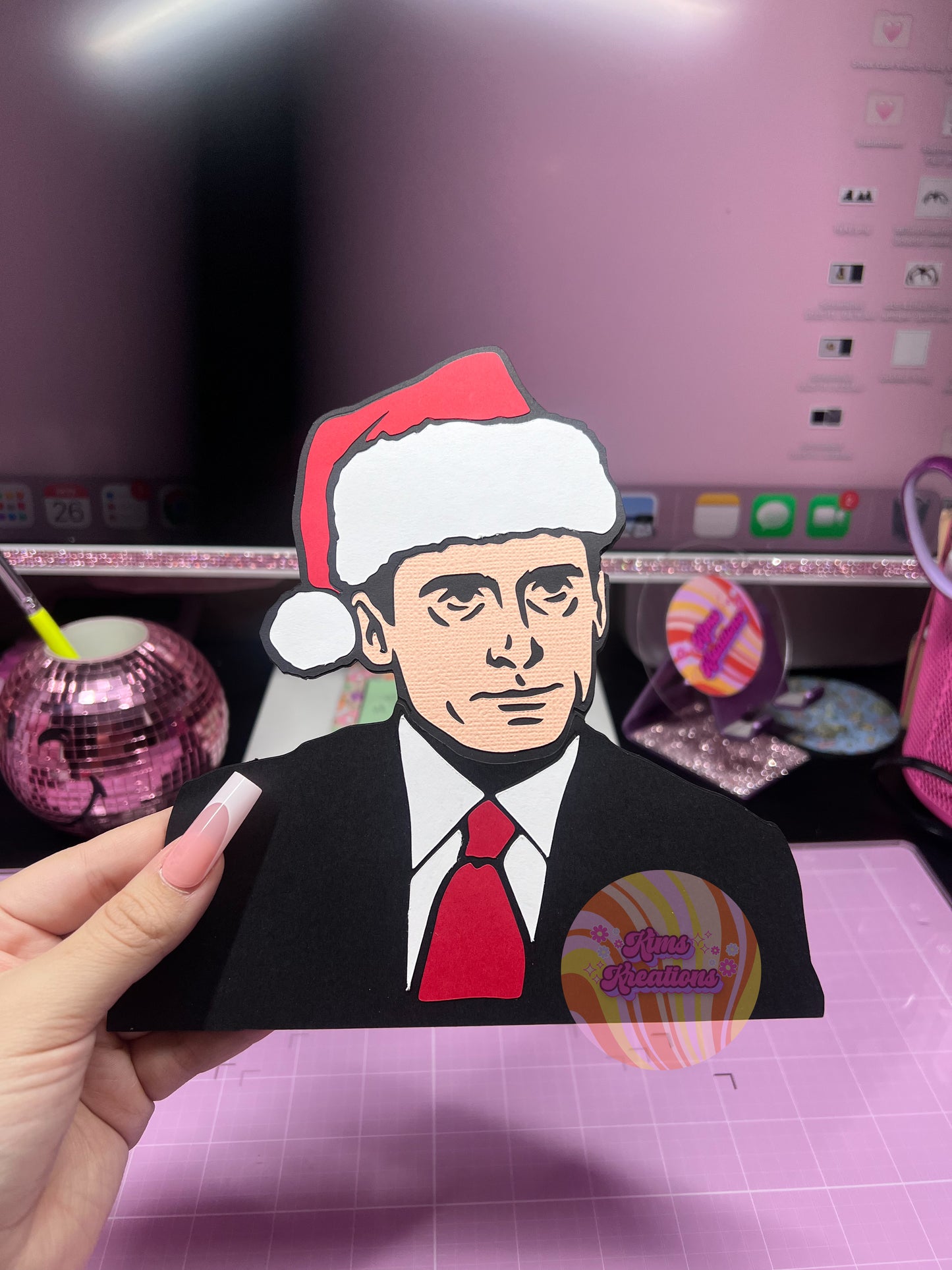 Xmas Office Money/Card Holder