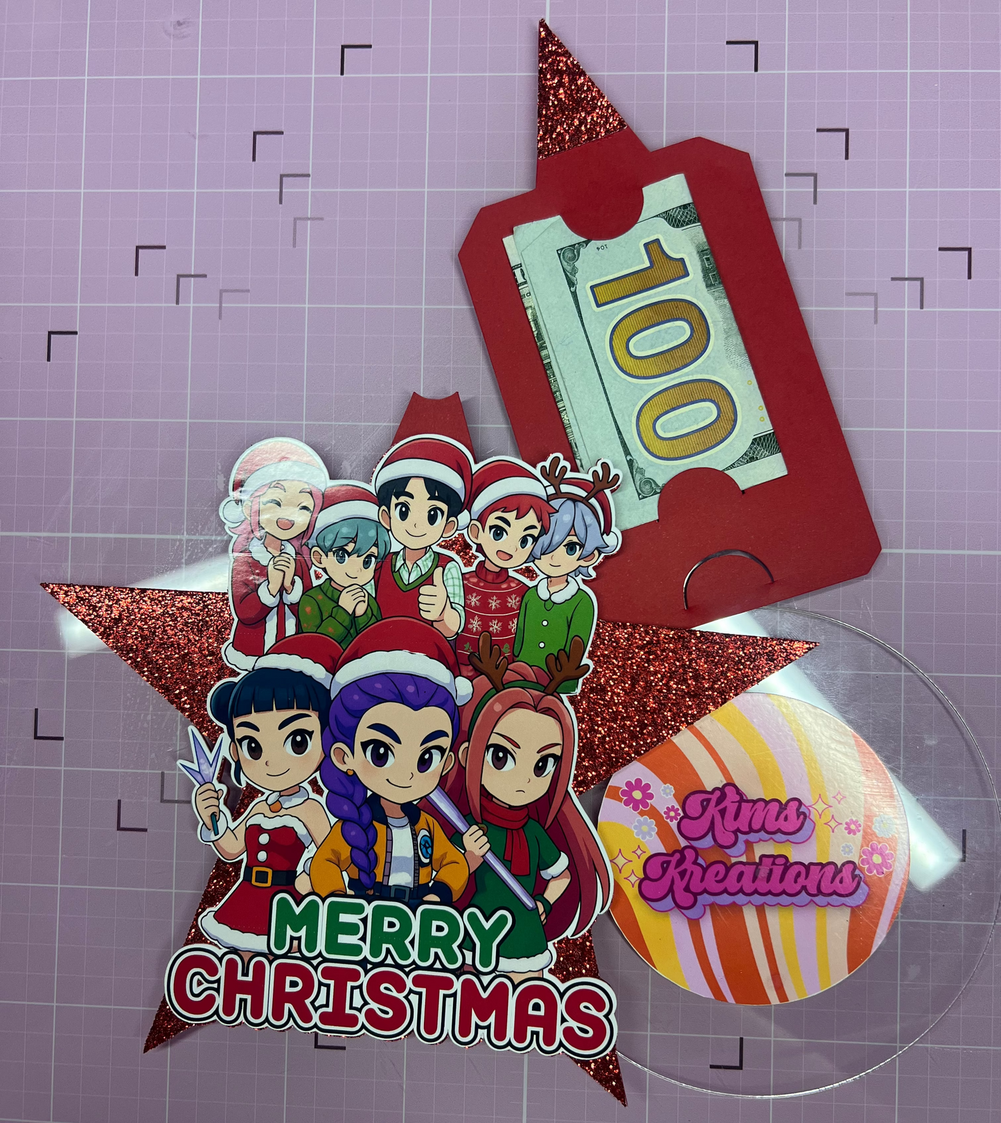 Huntrix Xmas Money/Card Holder