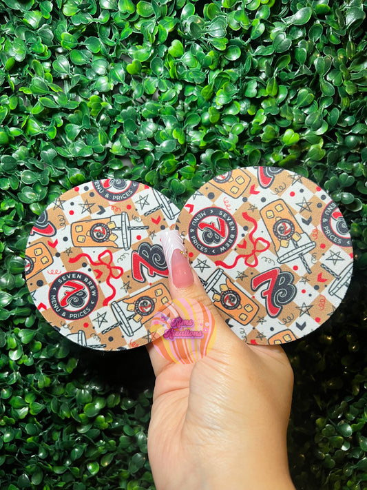 7 Coffees Brew Coasters