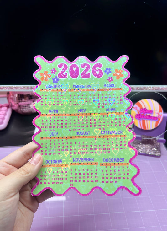 2026 Magnetic Calendar