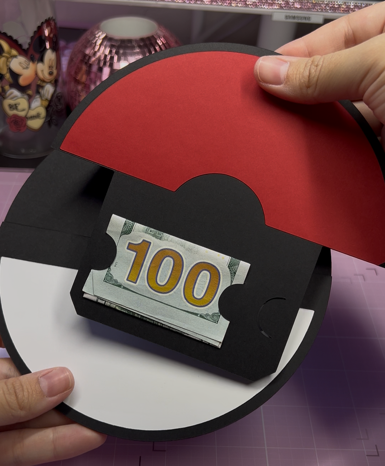 Pokey ball Money/Card Holder