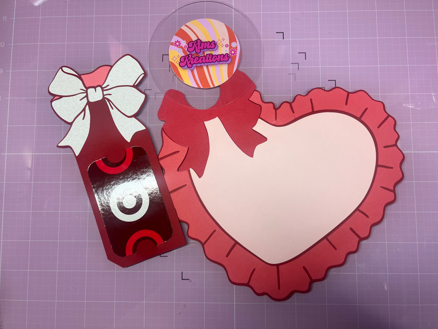 Coquette Heart Money/Card Holder