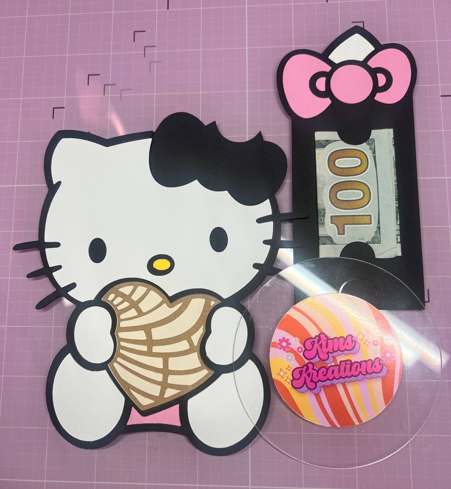Kitty Concha Money/Card Holder
