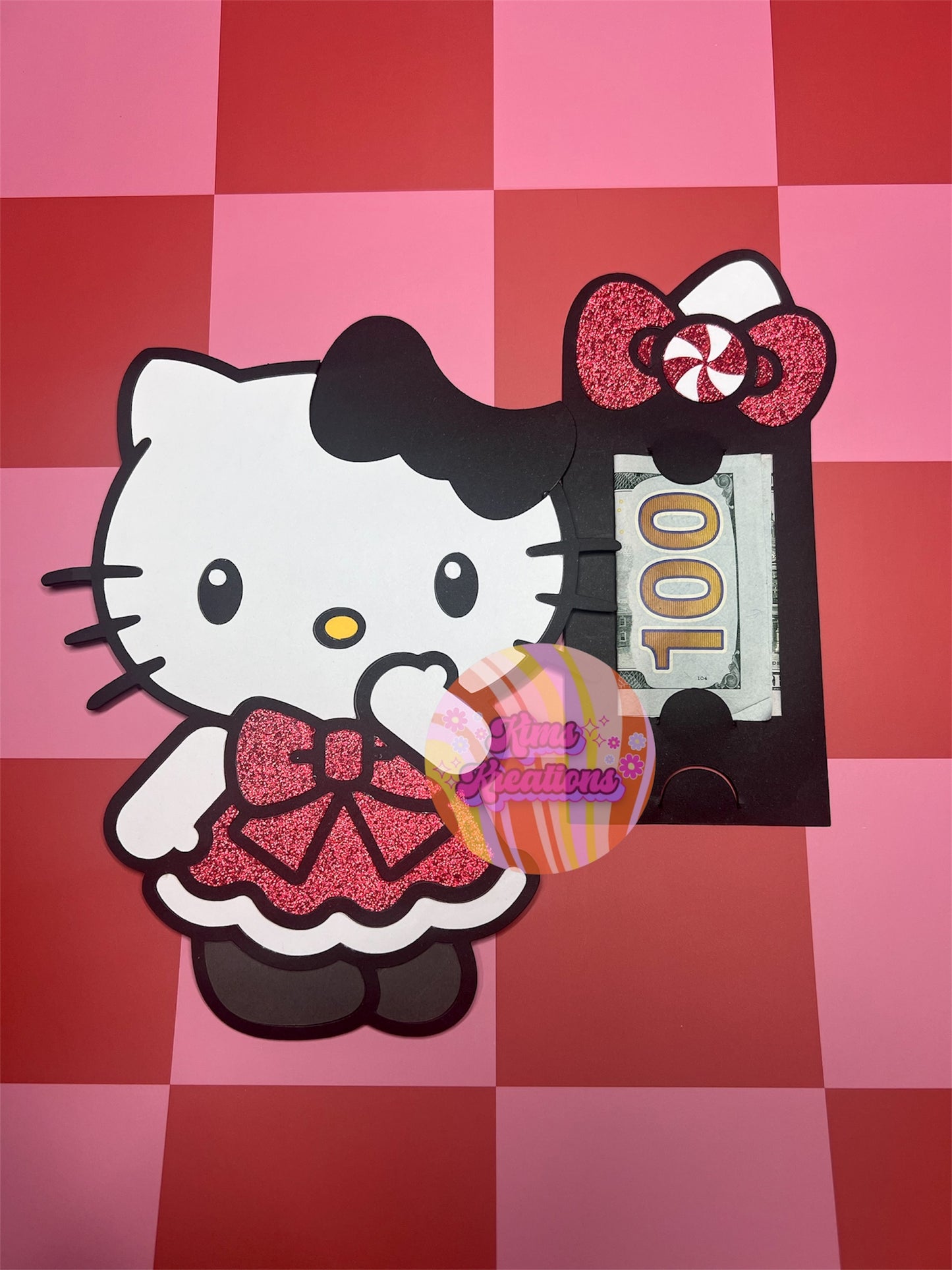 Mean girls jingle bell inspired hk money/card holder ❤️