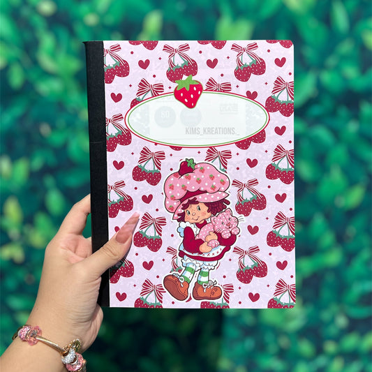 Strawberry Custom Composition Book