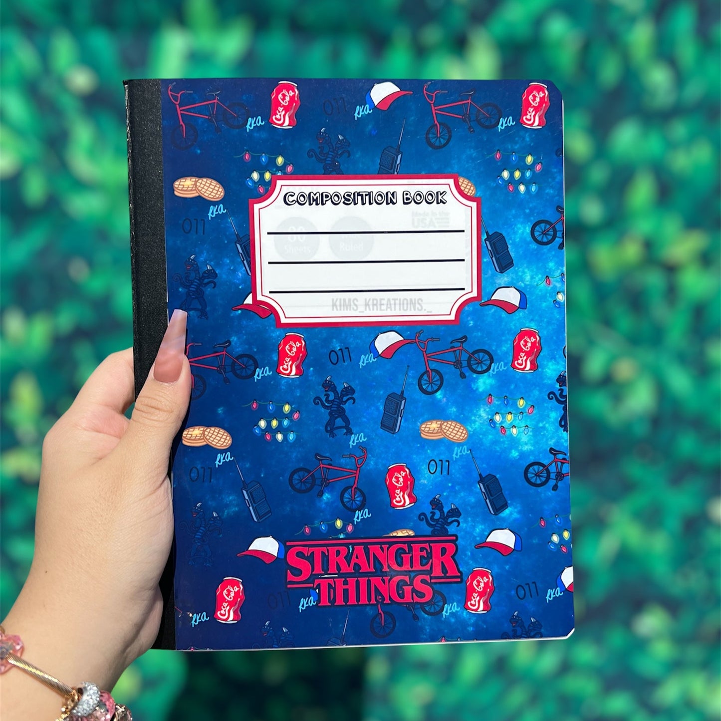 Stranger Custom Composition Book