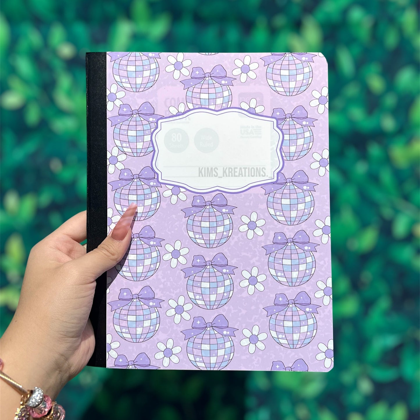 Disco Custom Composition Book