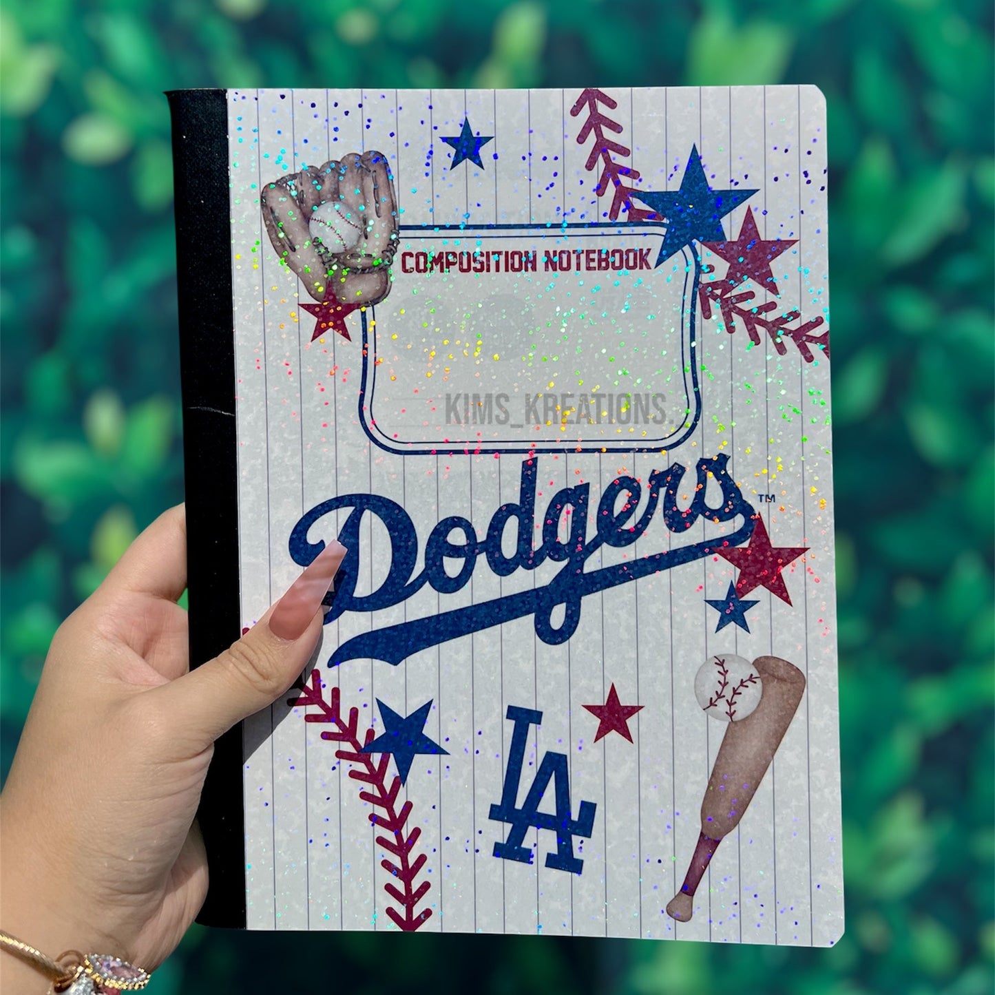 Baseball Custom Composition Book