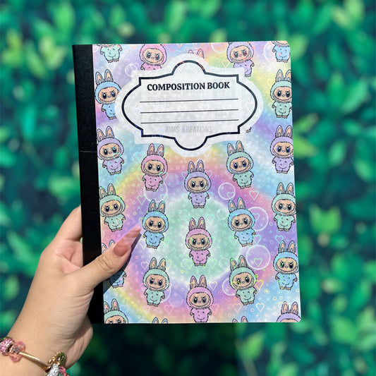 Labubu Custom Composition Book