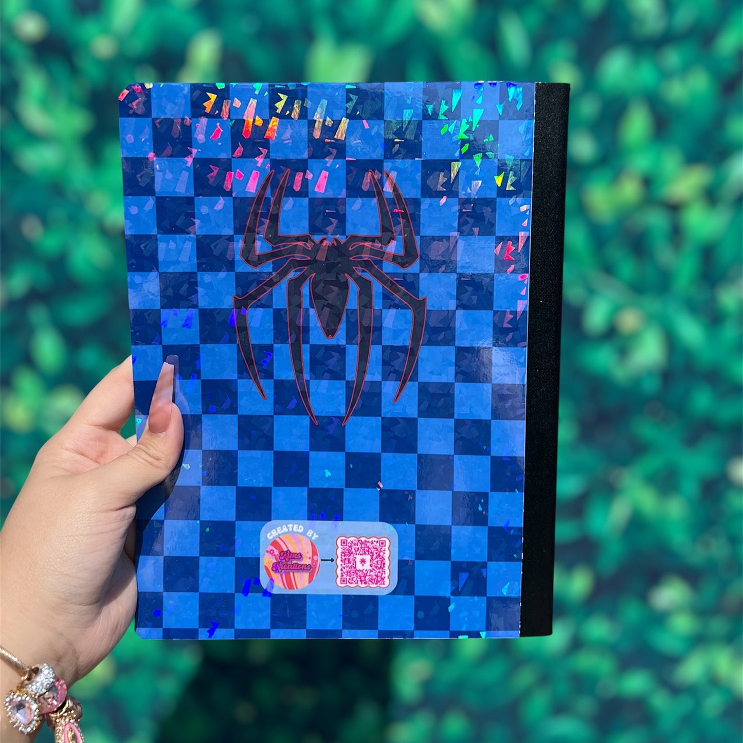 Spider custom Composition Book