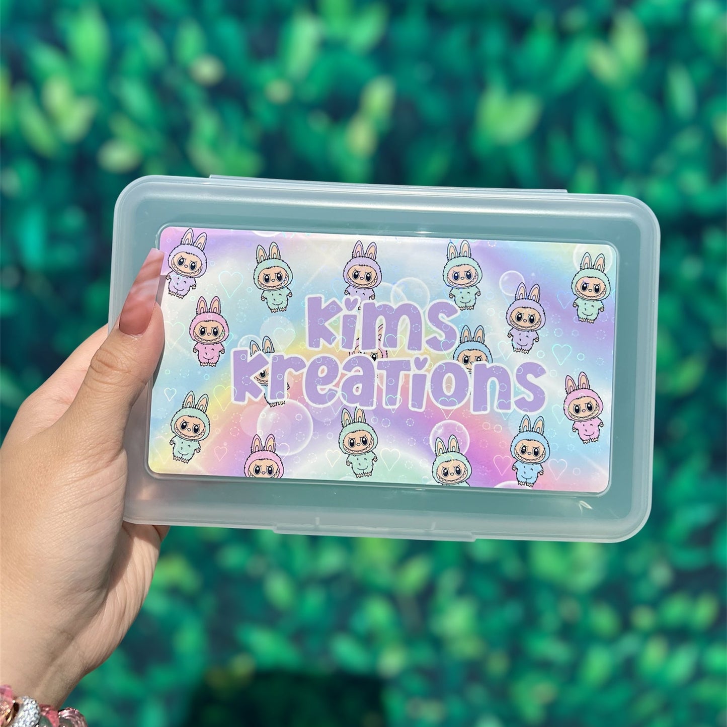 Labubu Custom Pencil Box