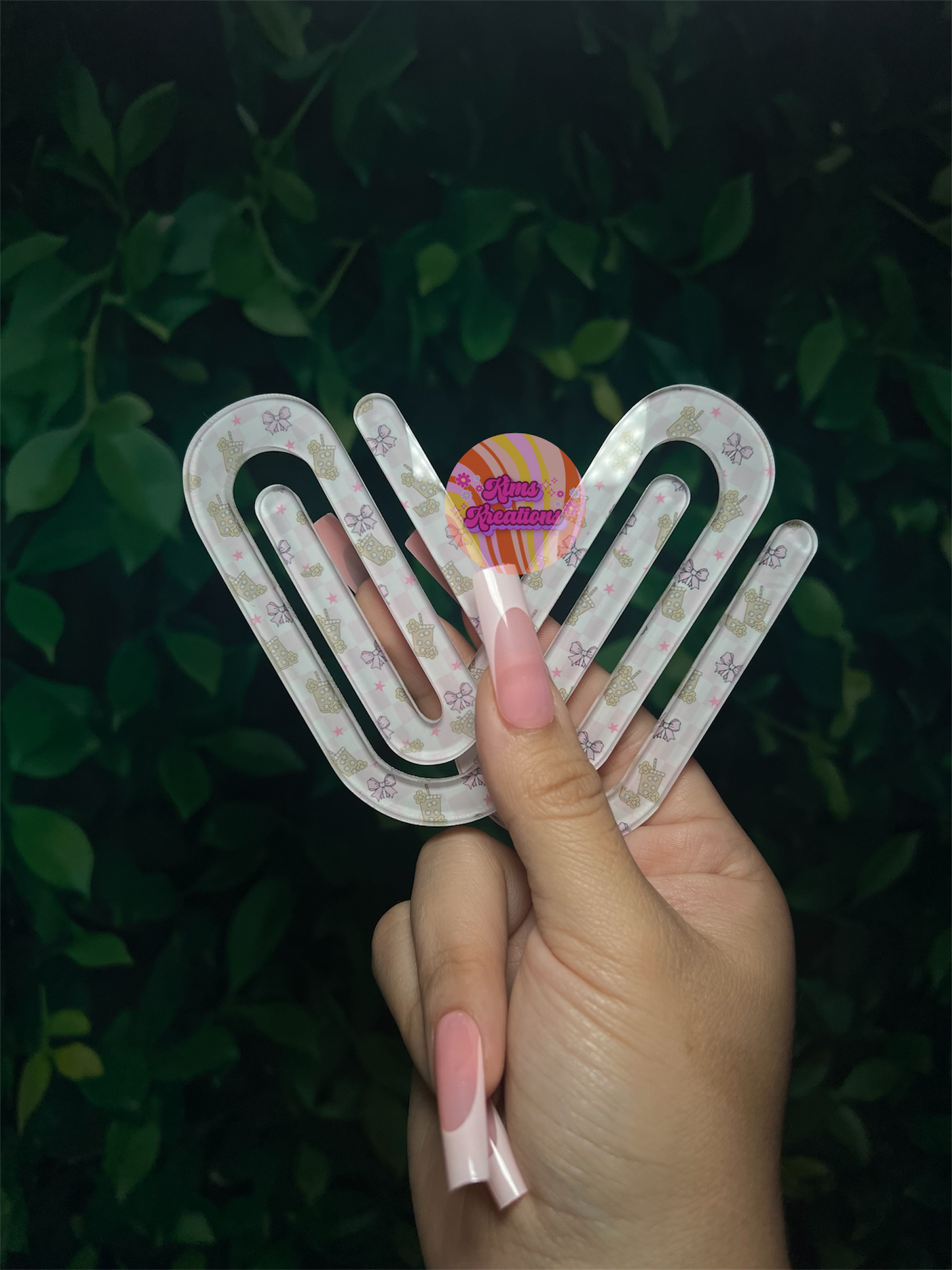 Coffee N bows Paper Clips