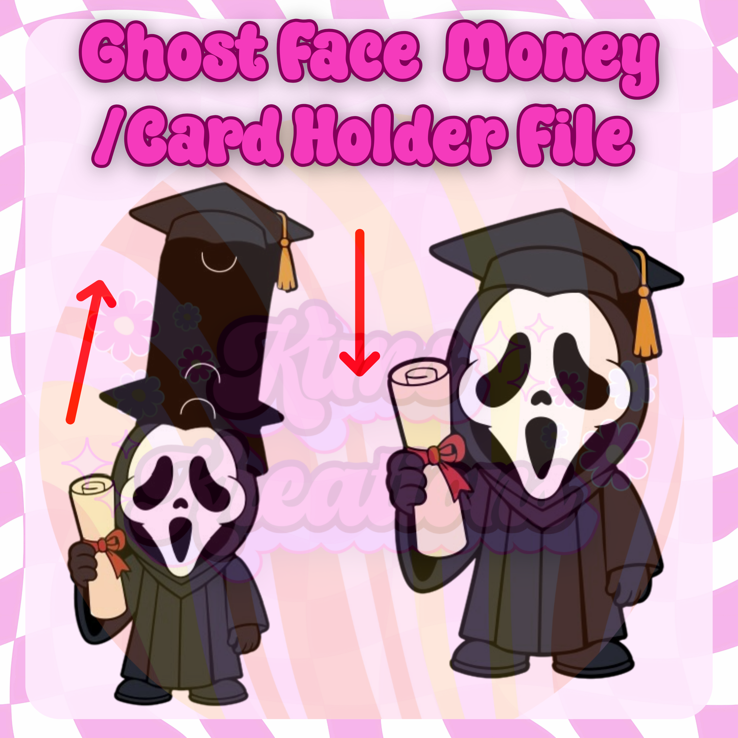 DIGITAL Grad Ghost Face