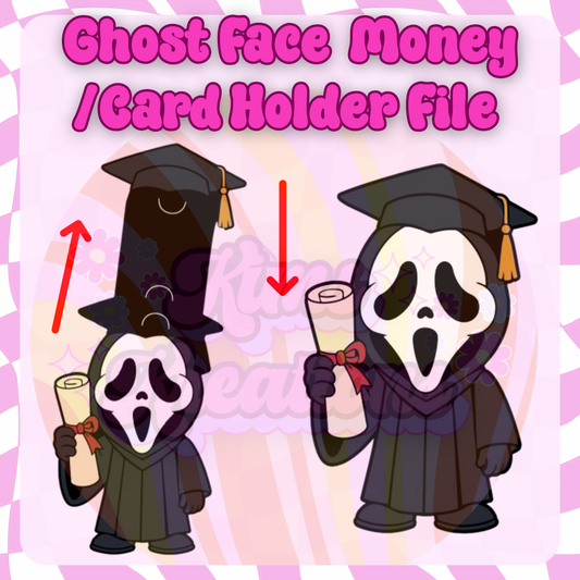 DIGITAL Grad Ghost Face